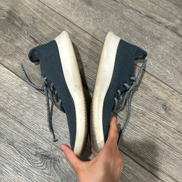 • AllBirds • Women’s Tree Runners Marine Blue / Gray
 9 Lace Up Sneakers - Picture 3 of 6